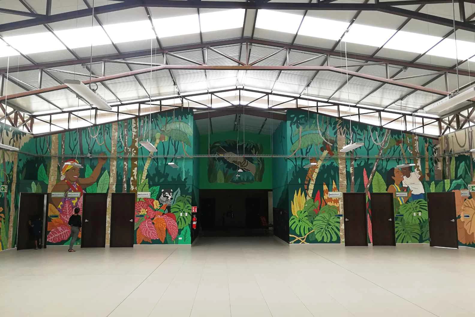 Mural El Refugio de Elizabeth Argüello