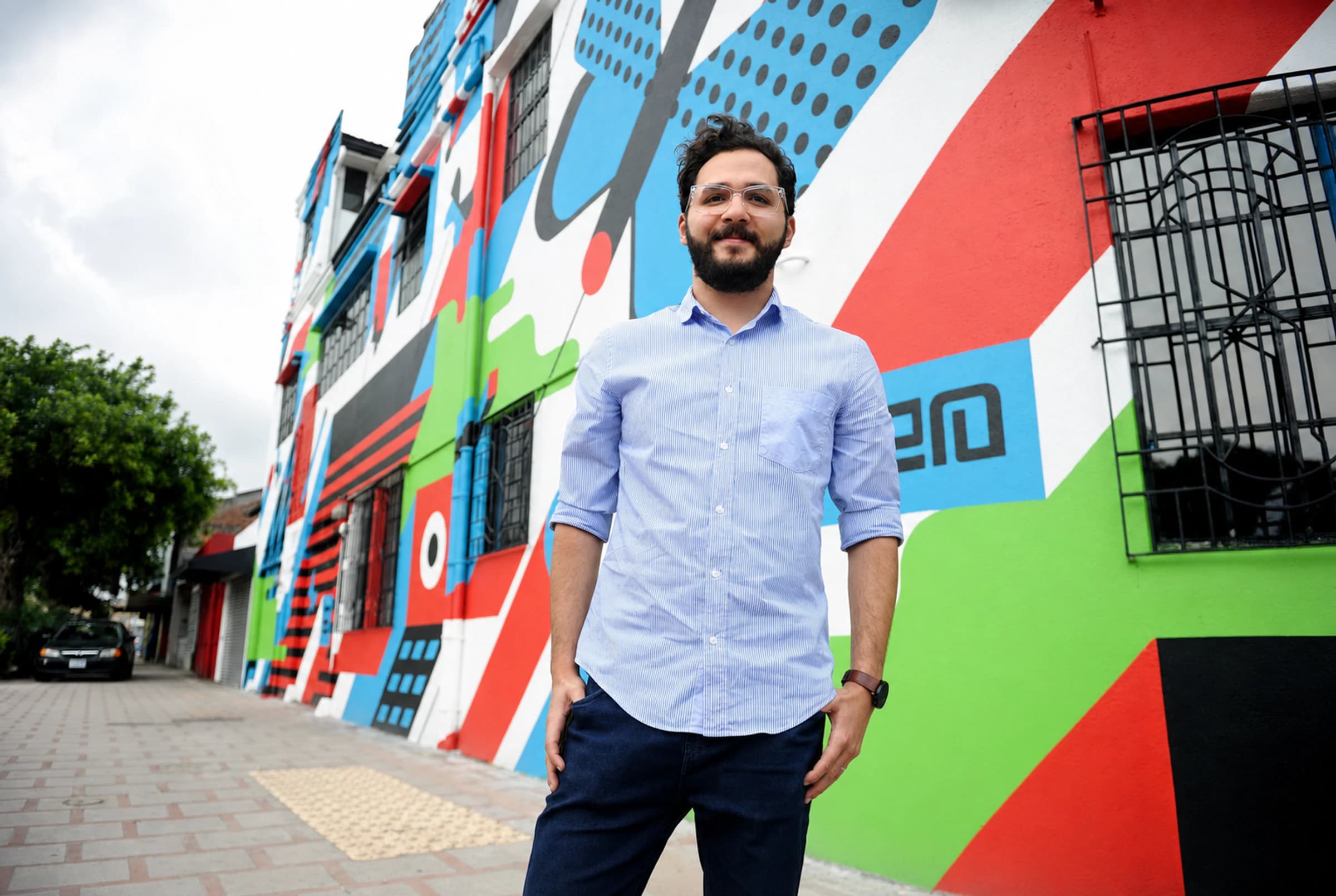 Retrato de Marcelo Jiménez
