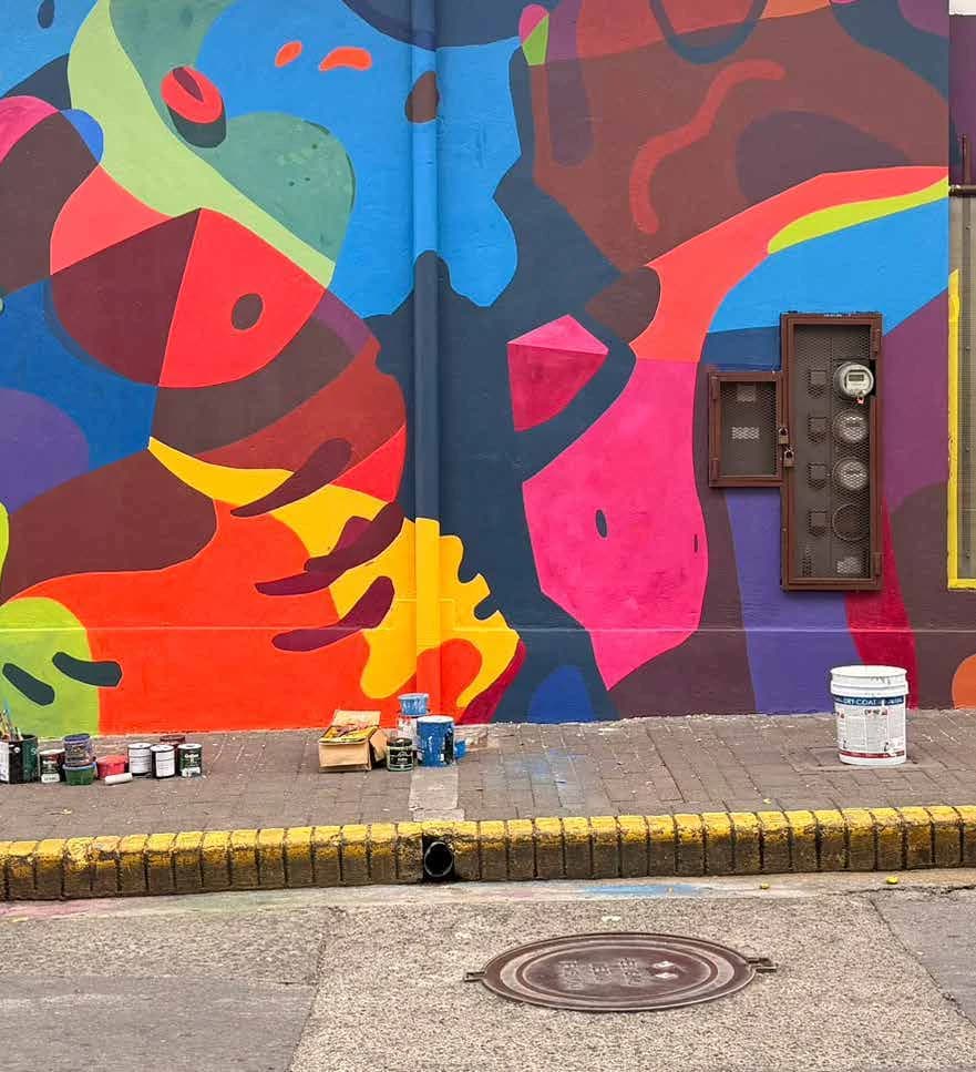 Proceso del mural